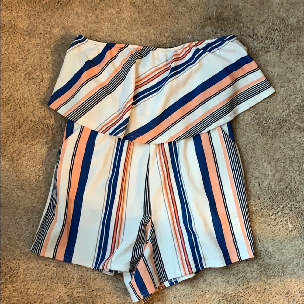 Striped Romper